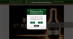 Desktop Screenshot of hancocks.co.nz